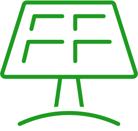 Vert Energies - pictogramme photovoltaïque