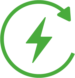 Verts énergies - picto autoconsommation